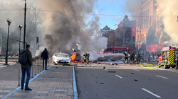 Sulmohet Kievi, dëgjohen shpërthime të fuqishme
