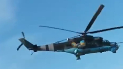 Luftë mes helikopterësh, momenti kur ai rus shkatërrohet në fushëbetejë [VIDEO]