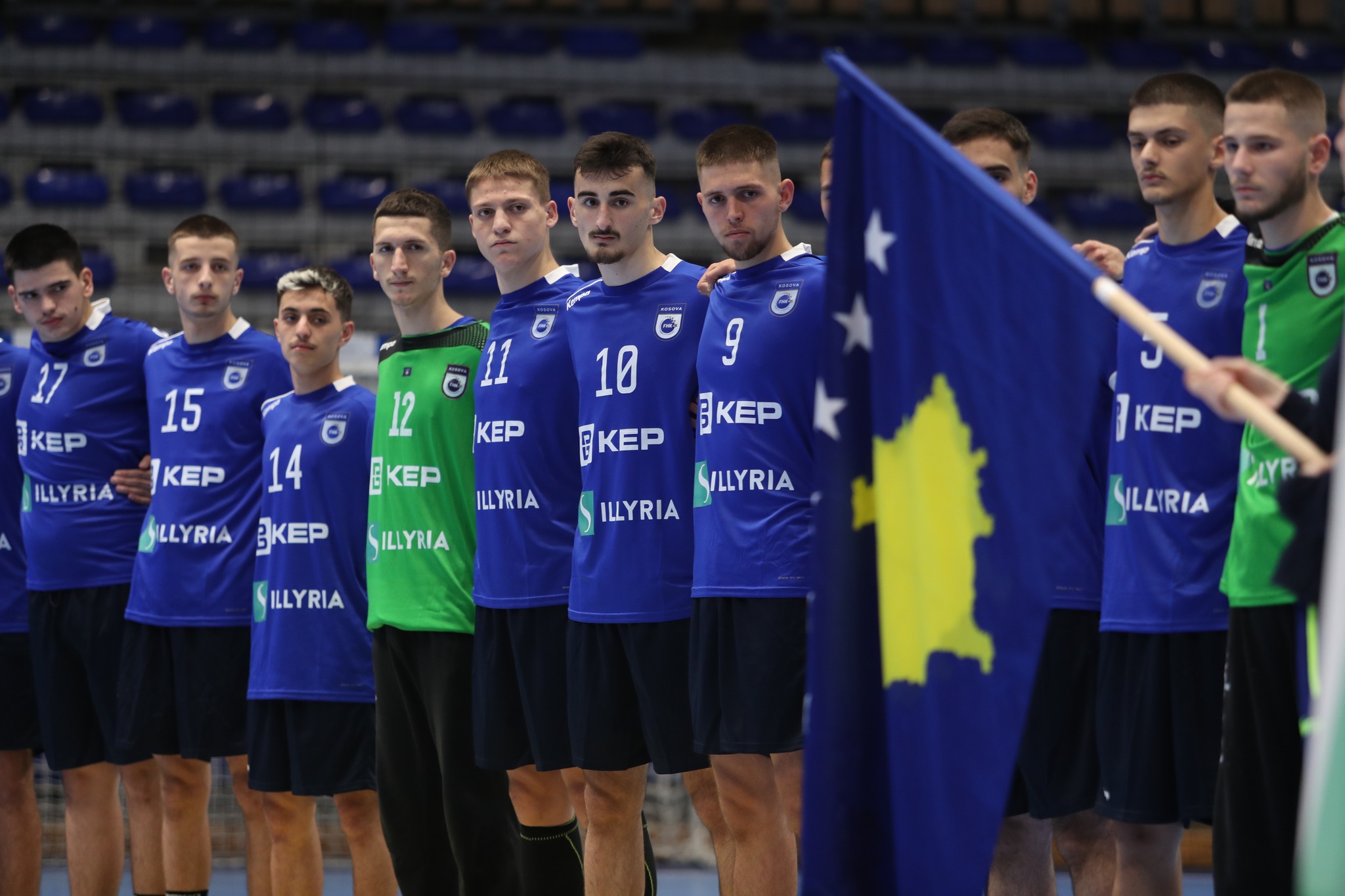 Hendbollistet U-20 te Kosoves