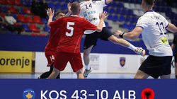 Hendboll, Kosova U18 fiton bindshëm ndaj Shqipërisë