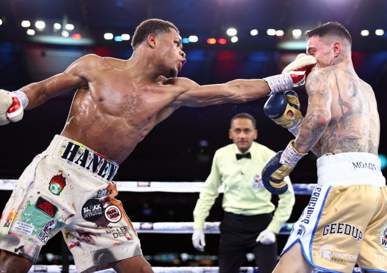 Devin Haney vs George Kombosos Jr.