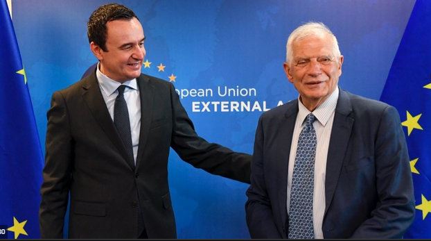 Borrell pas bisedës me Kurtin: Stabiliteti në Ballkanin Perëndimor shumë i rëndësishëm