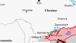Harta e re tregon sukses të madh të Ukrainës në çlirimin e tokave
