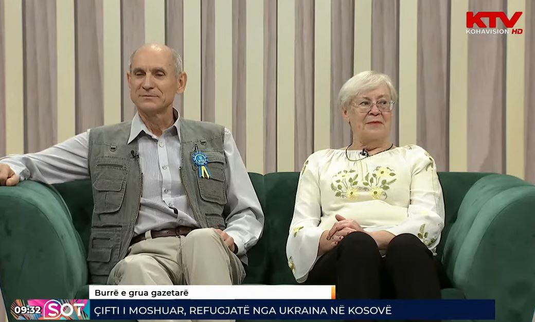 Çifti nga Ukraina që po jeton në Kosovë, mirënjohës për pritjen