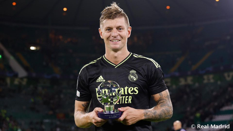 Kroos, një prej më meritorëve në fitoren ndaj Celticut