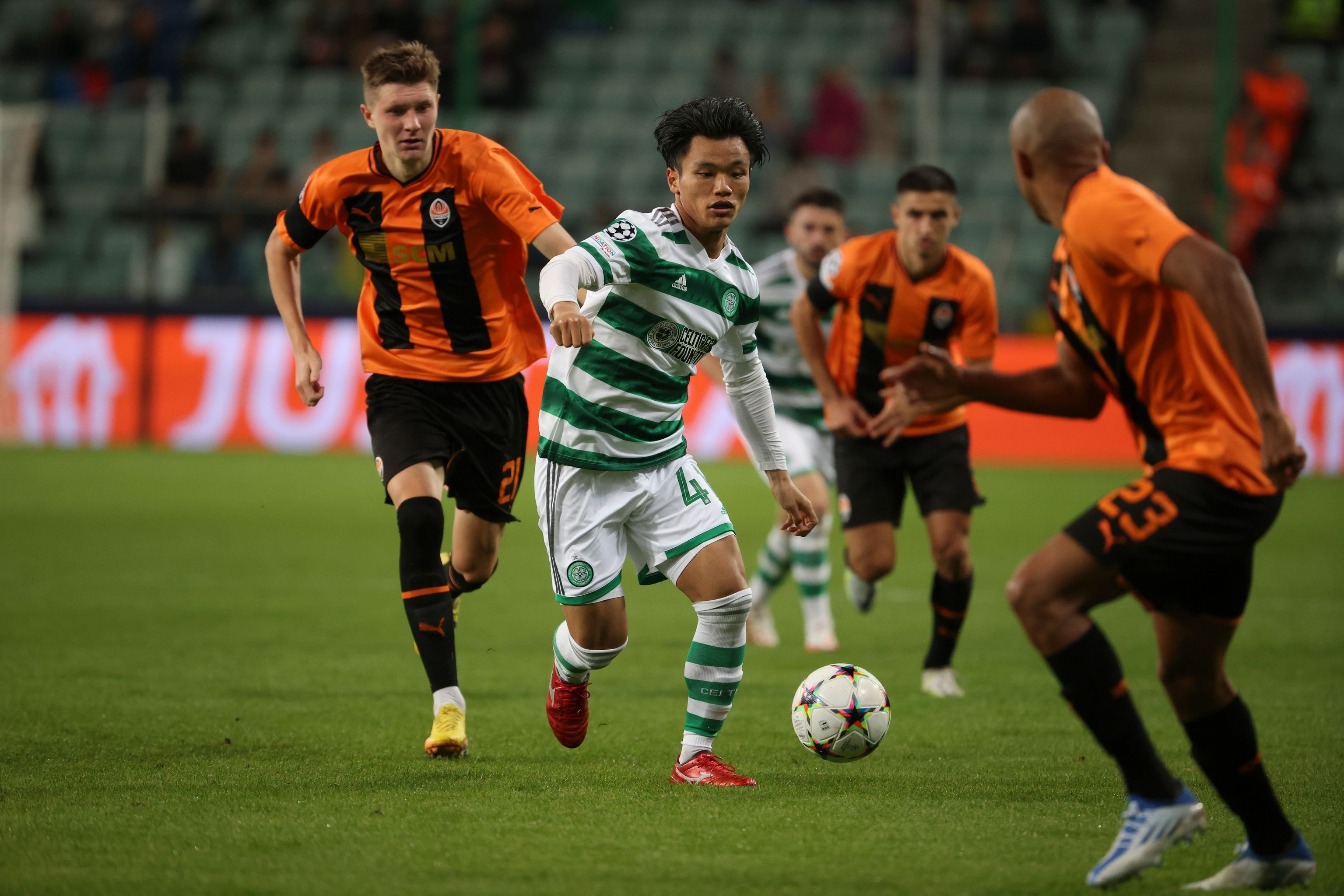 Shakhtar – Celtic, pa fitues në pjesën e parë