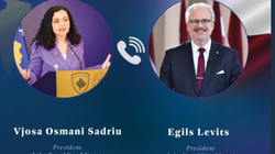 Osmani bisedon me presidentin e Letonisë për liberalizimin e vizave