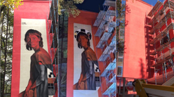 Murali i artistes nga Kosova në Tiranë censurohet e më pas zhduket