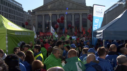 Mijëra njerëz protestojnë në Bruksel për rritjen e kostos së jetesës