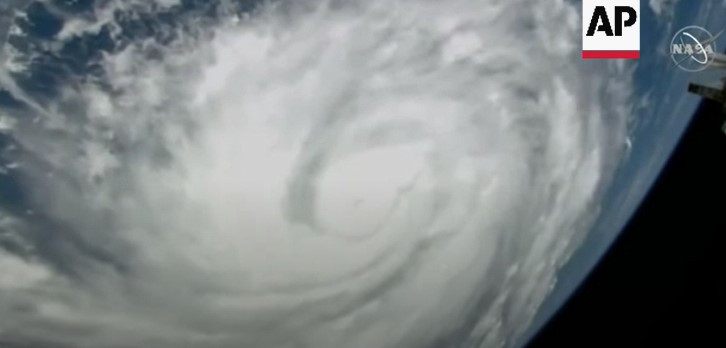 Pamjet e uraganit “Ian” nga Stacioni Hapësinor Ndërkombëtar”