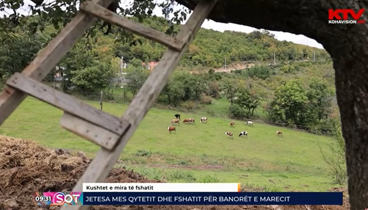 Jetesa mes qytetit dhe fshatit për banorët e Marecit