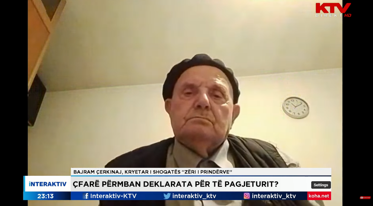 Çerkinaj: SHBA-ja dhe Bashkësia Evropiane nuk dëshirojnë të zbardhet fati i personave të pagjetur