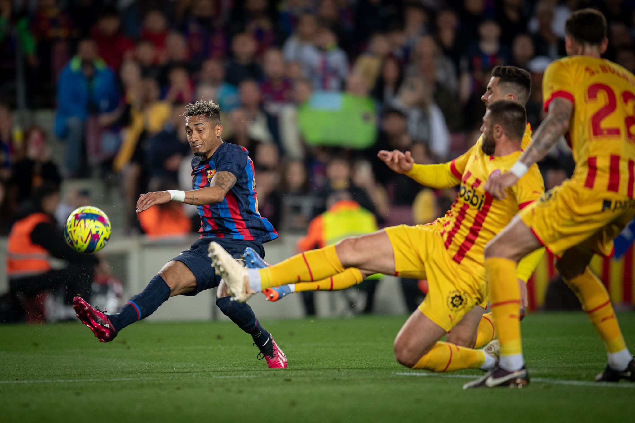 Përfundon pa gola pjesa e parë Barcelona – Girona