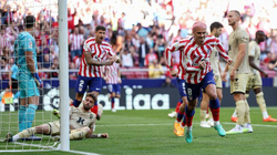 Griezmann ia siguron fitoren Atletico Madridit