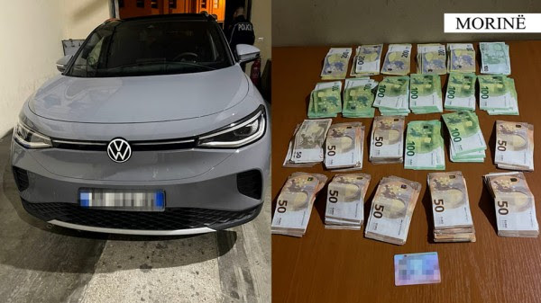 Kosovari u mundua t’i fusë 23 mijë euro të pa deklaruara në Shqipëri