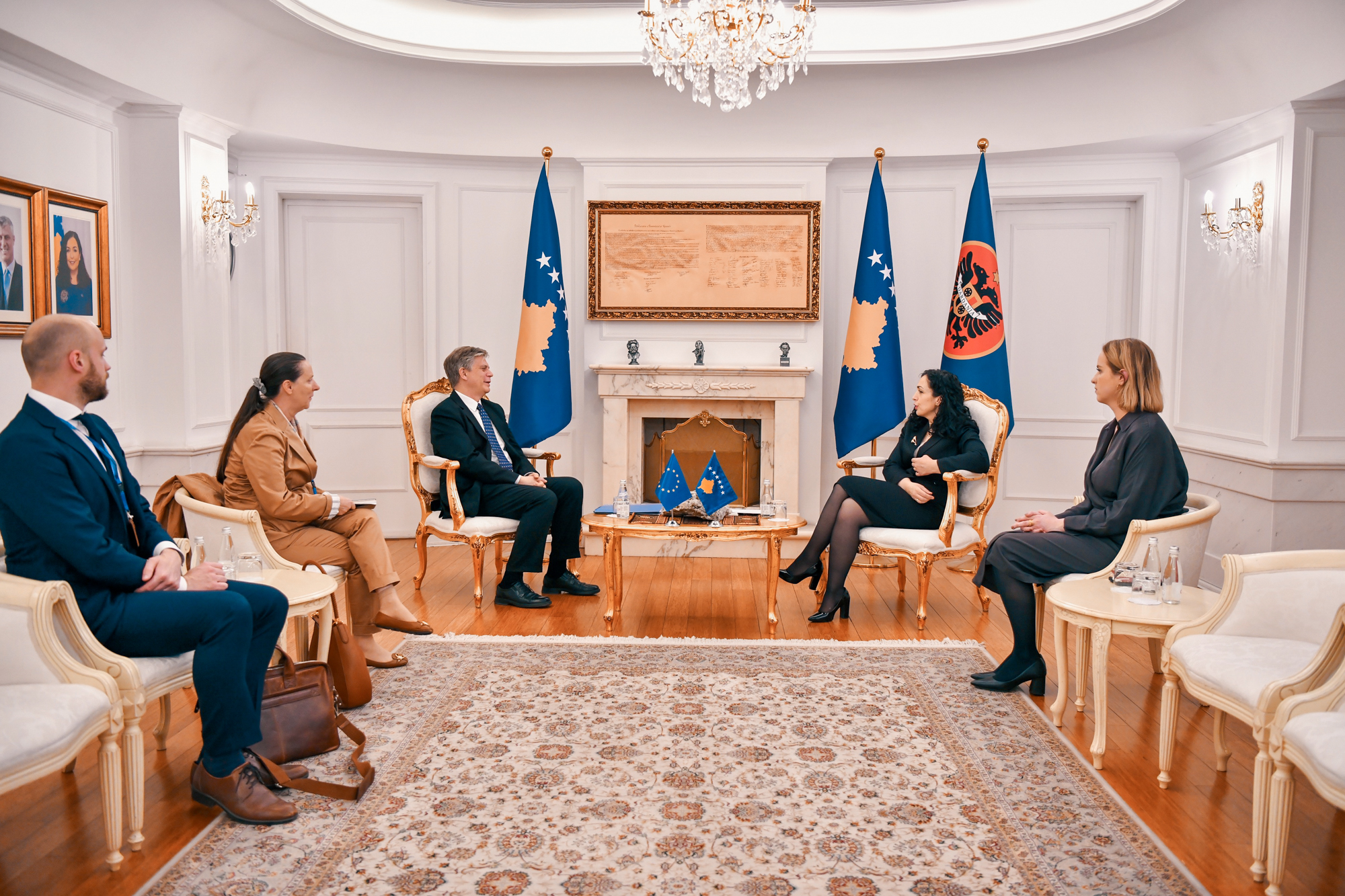 Osmani takohet me kreun e EULEX-it, potencon se Serbia shkeli marrëveshjen e Brukselit