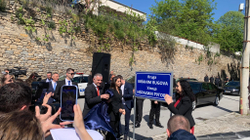 Osmani merr pjesë në inaugurimin e rrugës “Ibrahim Rugova” në Shkup