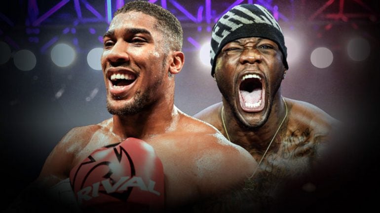 Joshua konfirmon kohën për meçin e shumëpritur me Deontay Wilder