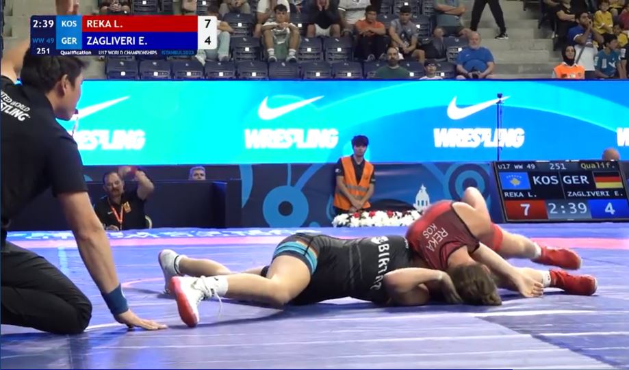 Lonisa Reka garon për medalje të bronztë në Botërorin U17 të mundjes
