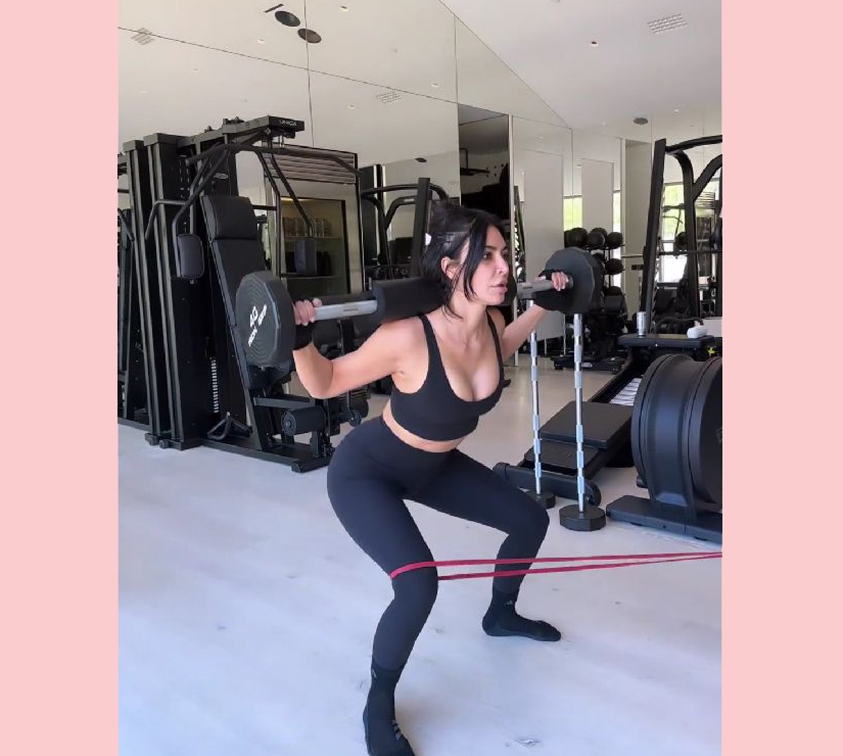 Kim Kardashian tregon pse nuk ishte aktive në palestër