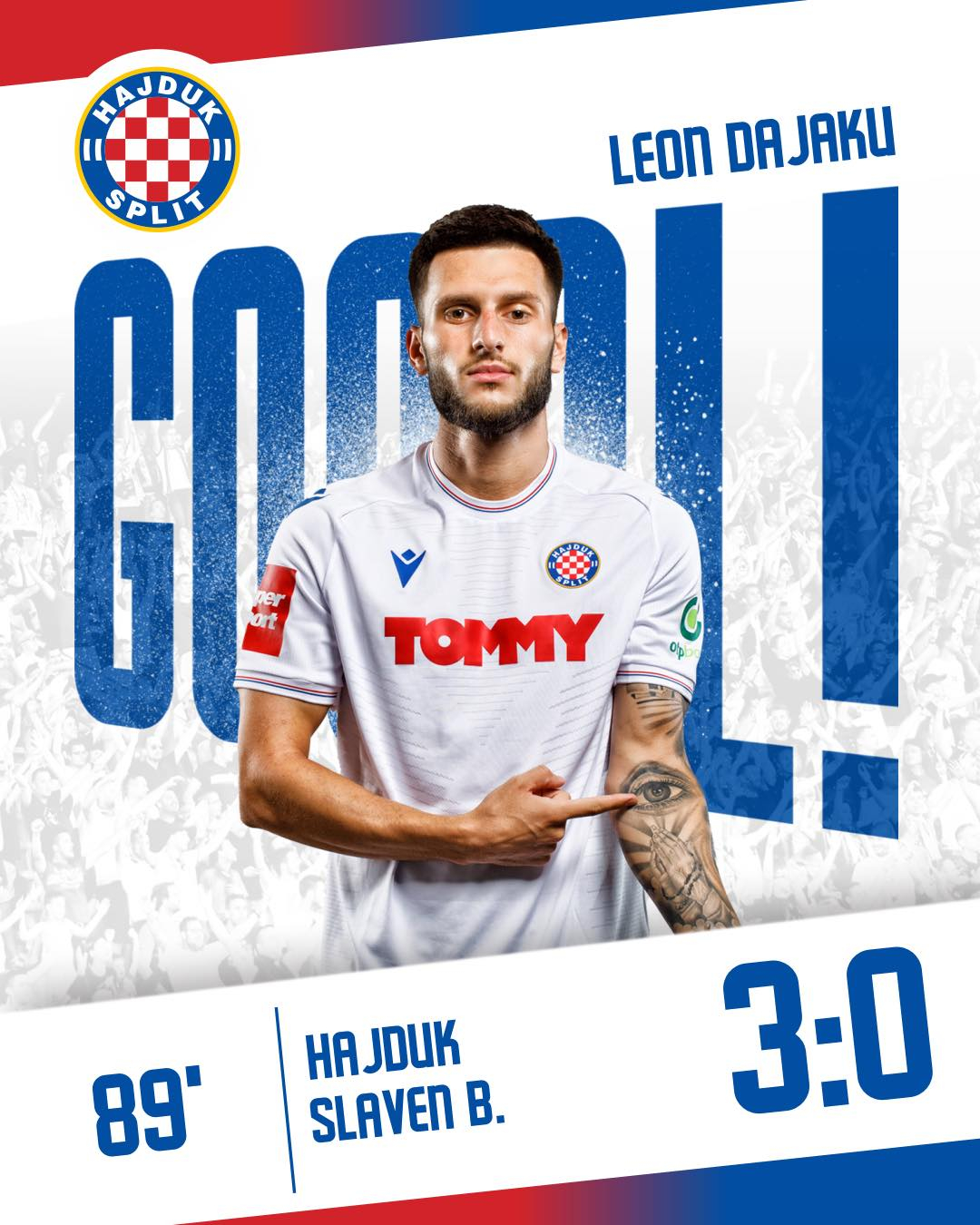 Hajduk Split Away – Saturdays Football