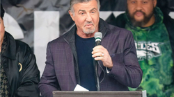 Stallone is honored for the success of "Rocky"