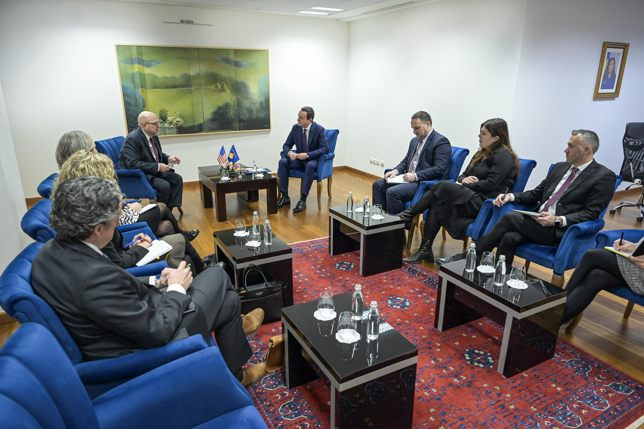 Kurti në takim me zyrtarët amerikanë: 2023-shi ishte sfidues në aspektin e sigurisë