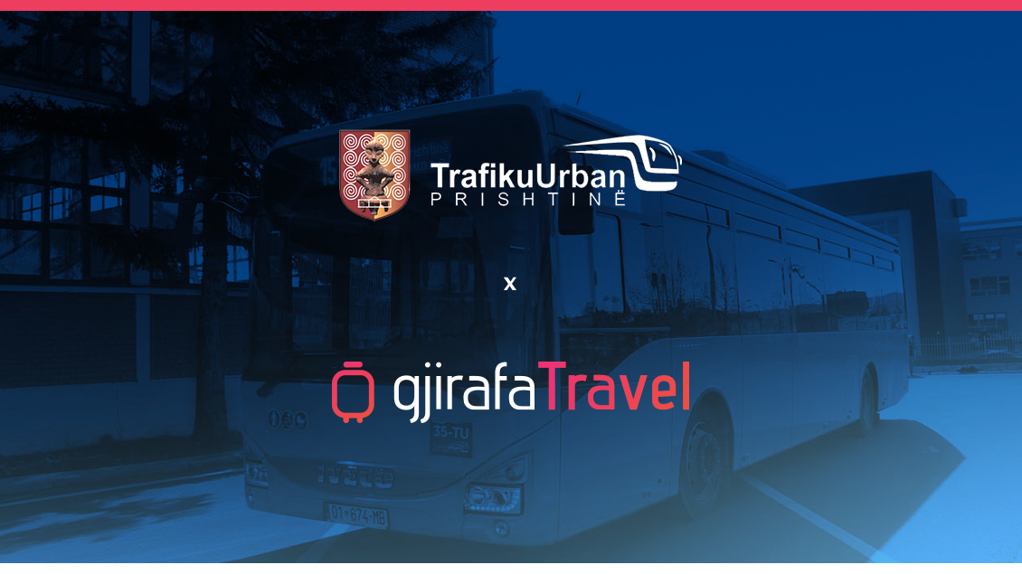 Për herë të parë, mund ta blini online biletën e Trafikut Urban në GjirafaTravel