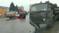 Kamioni rus shkaktoi aksident pasi s’u ndal në semafor