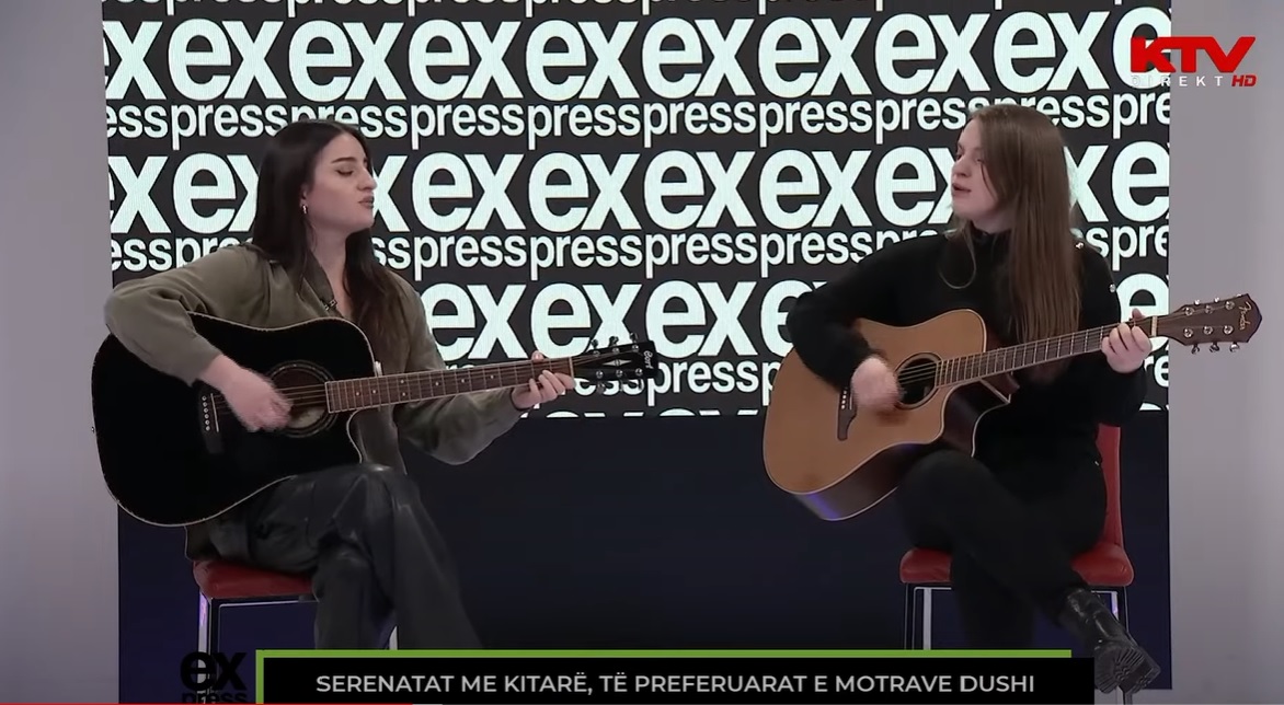 Serenatat me kitarë, të preferuarat e motrave Dushi