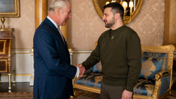 Zelensky takohet me Mbretin Charles III në Pallatin Buckingham