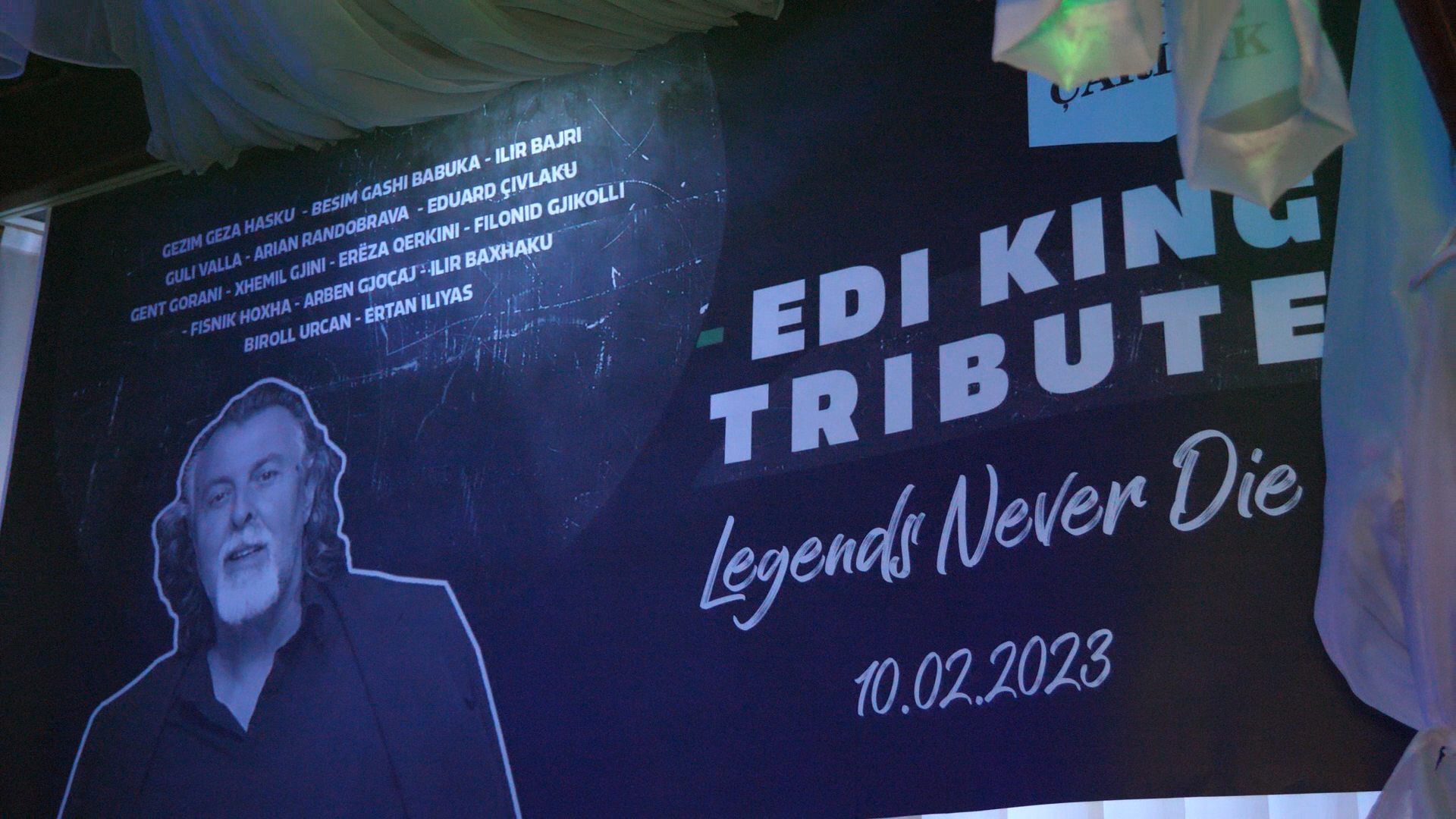 Se Edi Kingu nuk vdes kurrë, mesazhi i koncertit ka qenë i qartë: “Legends Never Die”