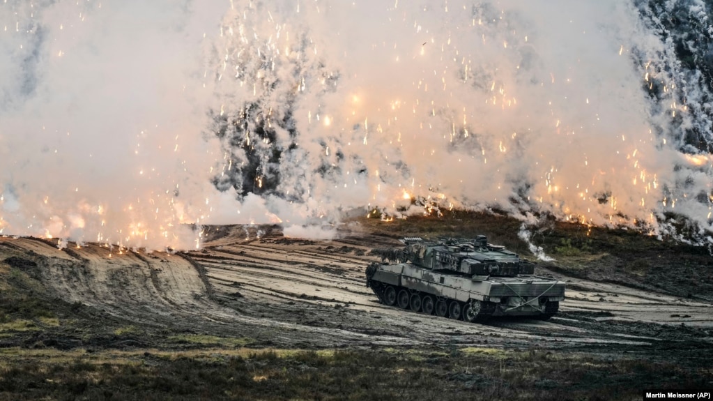Gjermania do t'ia dërgojë “gjysmë batalioni” tanke Ukrainës