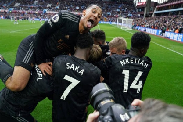Arsenali fiton ndaj Aston Villas me përmbysje të rezultatit