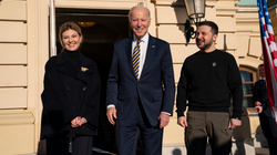 Vizitë e paparalajmëruar, Bideni mbërrin në Kiev