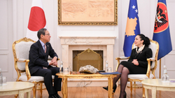 Osmani pranon letrat kredenciale nga ambasadori i ri japonez