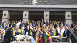 Prishtina në mbështetje të Ukrainës bën thirrje për paqe
