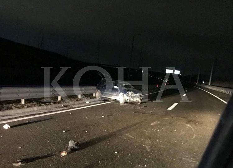 Një i vdekur dhe dy të lënduar në një aksident në autostradën “Ibrahim Rugova”