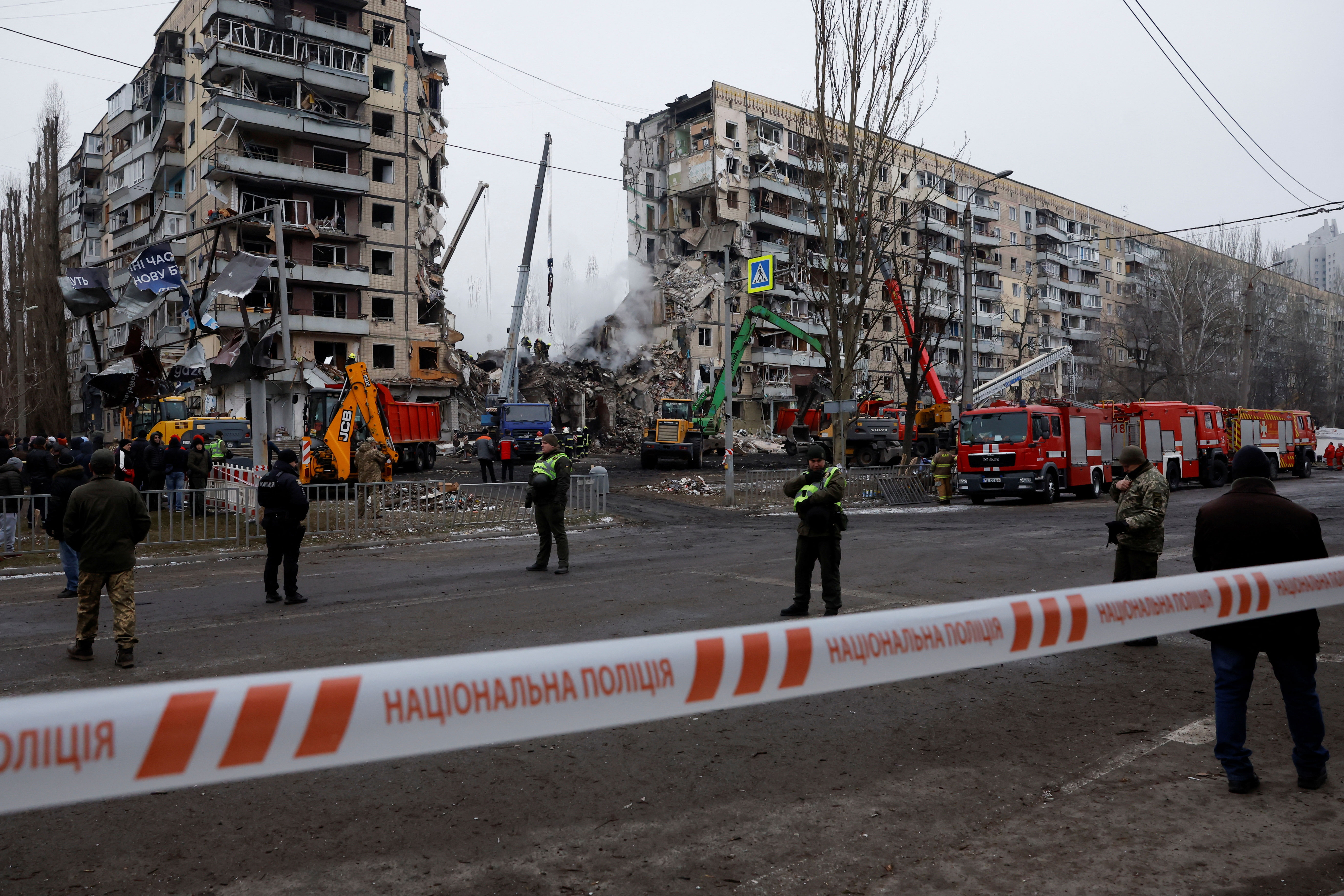 Shkon në 29 numri i të vdekurve nga sulmi ndaj një ndërtese në Dnipro