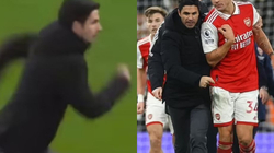 Tifozët reagojnë pasi Arteta vrapoi për ta ndalur Xhakën