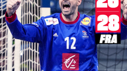 Hendboll, Franca fiton përballjen e gjigantëve evropianë