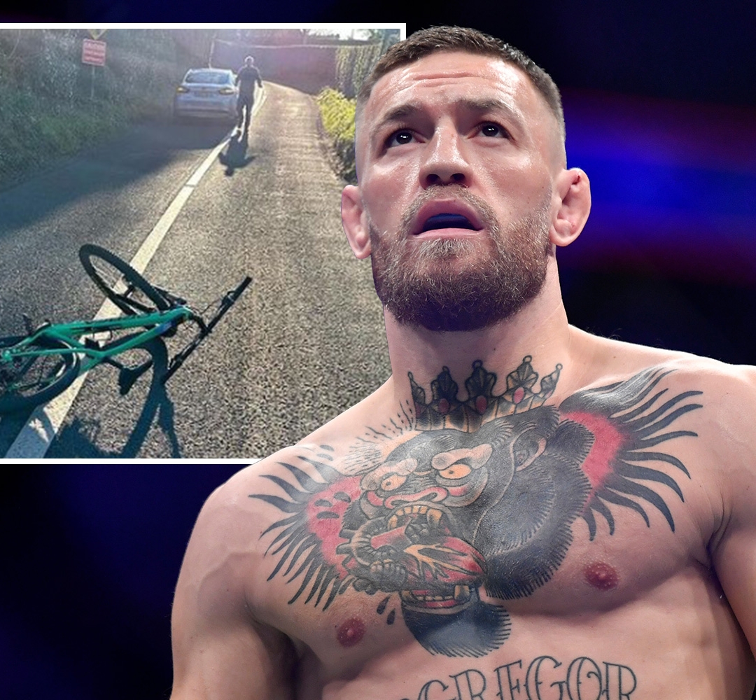 McGregori goditet nga vetura derisa po ngiste biçikletën