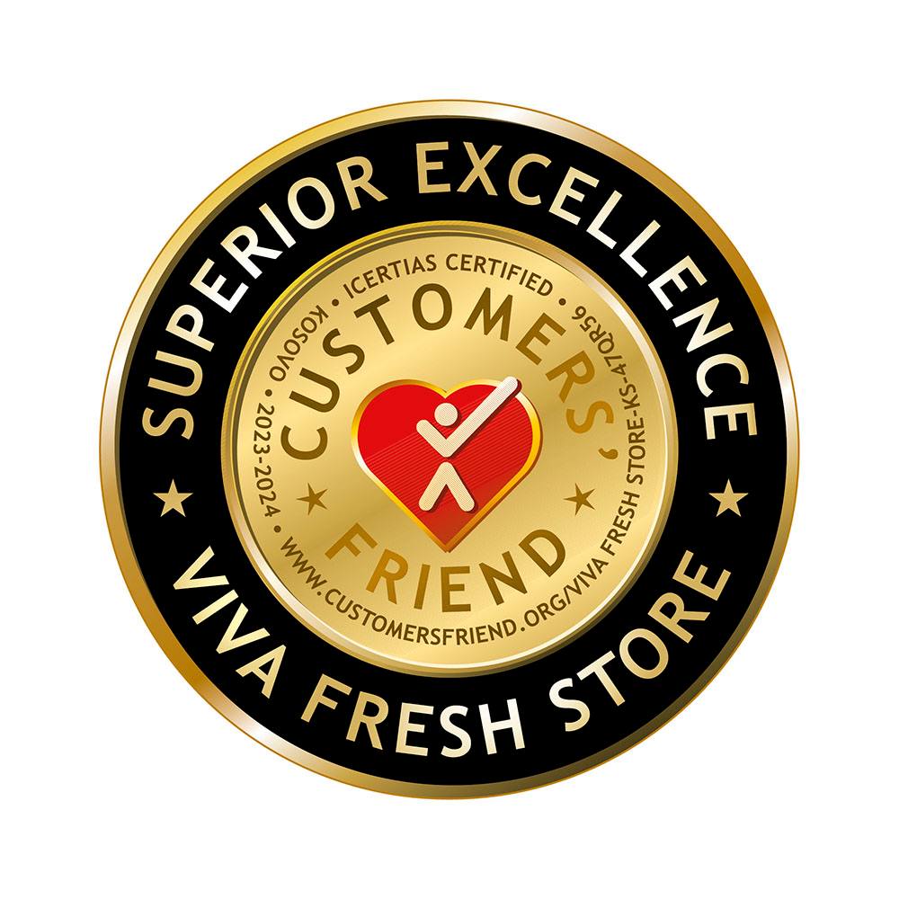 Korporata Viva Fresh Store e vetmja në Kosovë, fiton çmimin Customer's Friend - Superior Excellence!