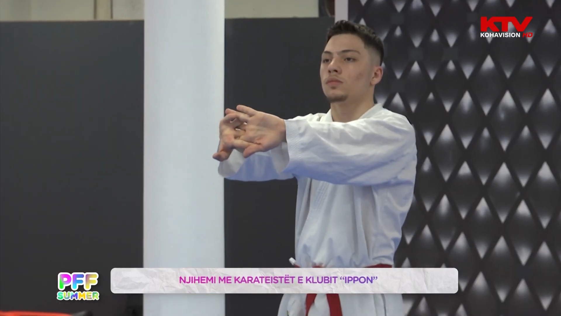 Njihemi me karateistët e klubit “ippon”