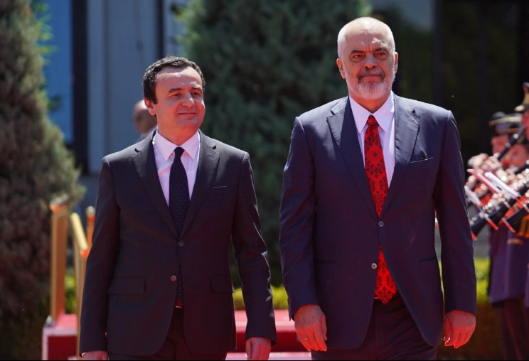Albin Kurti dhe Edi Rama