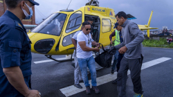 Gjashtë persona humbin jetën pas rrëzimit të një helikopteri në Nepal