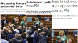 Grushtet e deputetëve “nokautojnë” Kosovën në mediat botërore