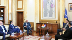 Konjufca dhe delegacioni belg në NATO flasin për zhvillimet politike në Kosovë dhe rajon