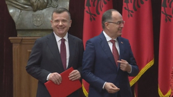​Taulant Balla wird als Innenminister Albaniens vereidigt