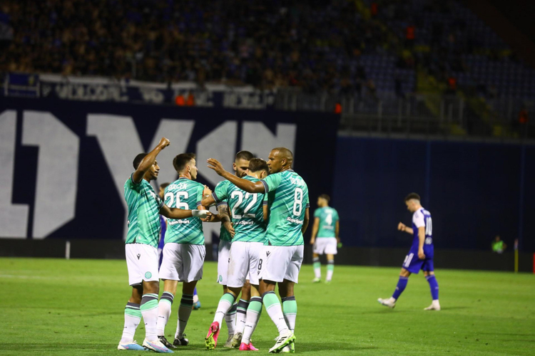 Dajaku scores the first goal for Hajduk Split 